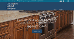 Desktop Screenshot of cabinetsmargatefl.com